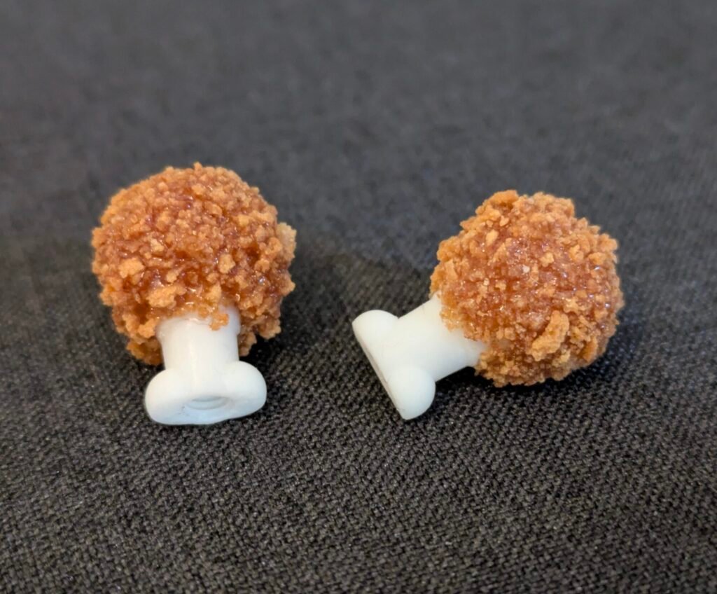 Custom Chicken Drumstick Stick Ends
